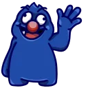 Стикер 9 из набора «[燈神]麵咪媽Emoji»