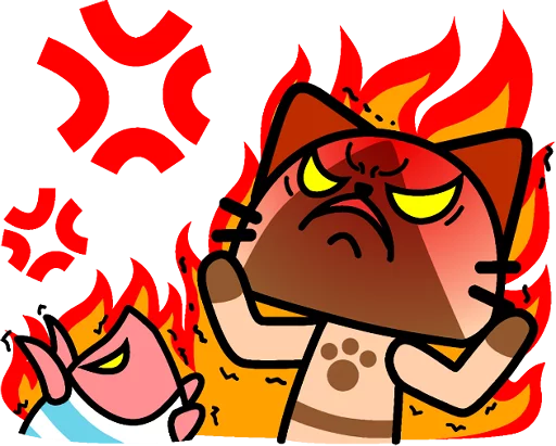 Стикер 2 из набора «AIROU :: @line_stickers»
