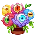 Стикер 11 из набора «Lush Bouquet @podarkitgnft»