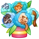 Стикер 12 из набора «Lush Bouquet @podarkitgnft»