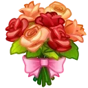 Стикер 16 из набора «Lush Bouquet @podarkitgnft»