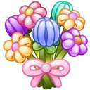 Стикер 18 из набора «Lush Bouquet @podarkitgnft»