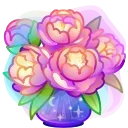 Стикер 20 из набора «Lush Bouquet @podarkitgnft»