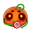 Стикер 13 из набора «Mamkin Pumpkin»
