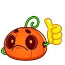 Стикер 3 из набора «Mamkin Pumpkin»