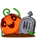 Стикер 5 из набора «Mamkin Pumpkin»