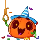 Стикер 10 из набора «Mamkin Pumpkin»