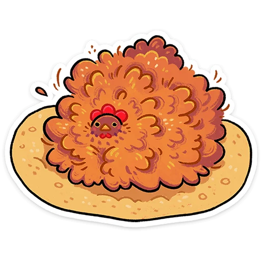 Стикер 17 из набора «Маргаритка от @TgSticker»