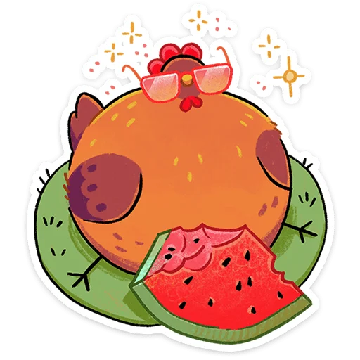 Стикер 7 из набора «Маргаритка от @TgSticker»