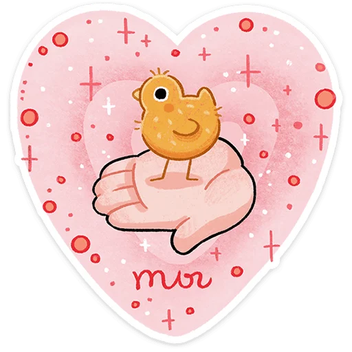 Стикер 9 из набора «Маргаритка от @TgSticker»
