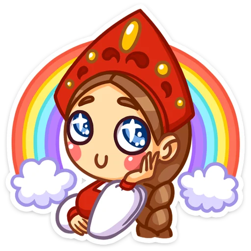 Стикер 8 из набора «Масленица @TgSticker»