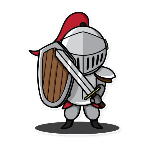Стикер 3 из набора «Knights (@history_rush)»