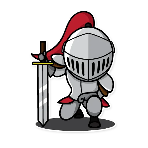 Стикер 4 из набора «Knights (@history_rush)»