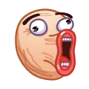 Стикер 3 из набора «Meme Emoji»