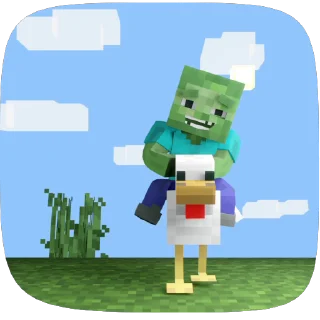 Стикер 15 из набора «Minecraft»