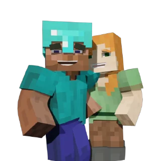 Стикер 16 из набора «Minecraft»