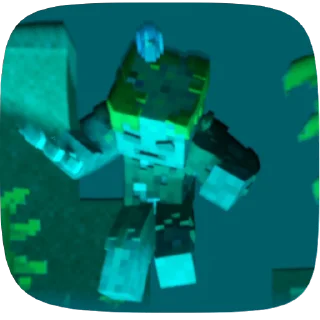 Стикер 8 из набора «Minecraft»