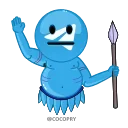 Стикер 17 из набора «MR EMOJI- @MochaStickers»