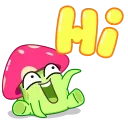 Стикер 5 из набора «Mushroom»