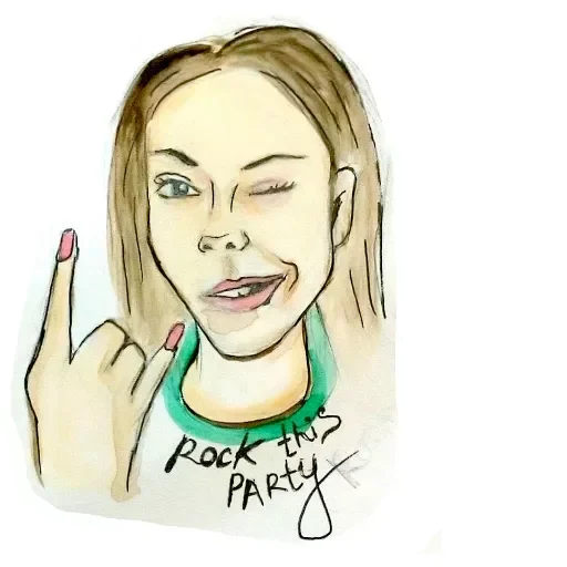 Стикер 2 из набора «Nastiyasss emoji»