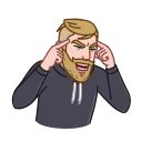 Стикер 13 из набора «Nordic Gamer»