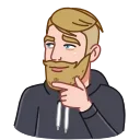 Стикер 18 из набора «Nordic Gamer»