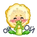 Стикер 16 из набора «Одуван @TgSticker»