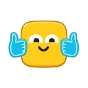 Стикер 12 из набора «OK.RU Еmotions»