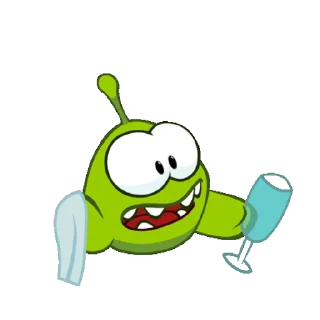 Стикер 13 из набора «Om Nom | @cesdy»