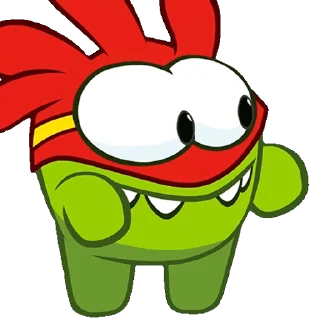 Стикер 16 из набора «Om Nom | @cesdy»