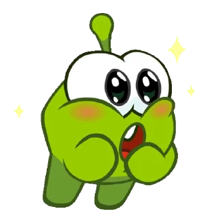 Стикер 17 из набора «Om Nom | @cesdy»