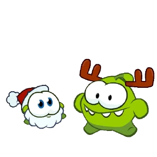 Стикер 19 из набора «Om Nom | @cesdy»