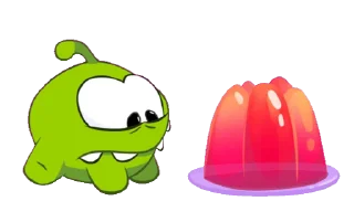 Стикер 7 из набора «Om Nom | @cesdy»