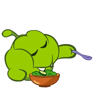 Стикер 8 из набора «Om Nom | @cesdy»