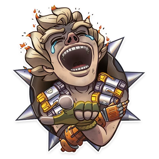 Стикер 1 из набора «Overwatch»