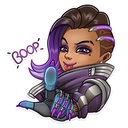 Стикер 13 из набора «Overwatch»