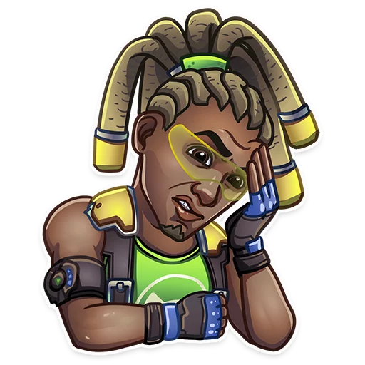 Стикер 14 из набора «Overwatch»