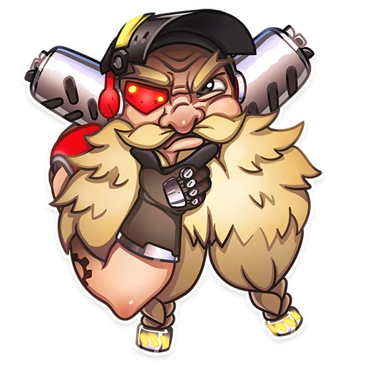 Стикер 15 из набора «Overwatch»