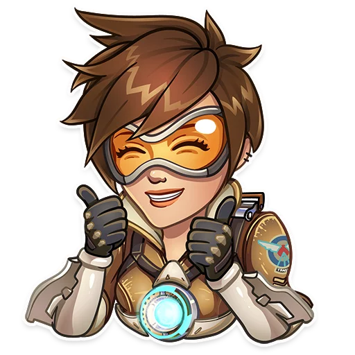 Стикер 3 из набора «Overwatch»