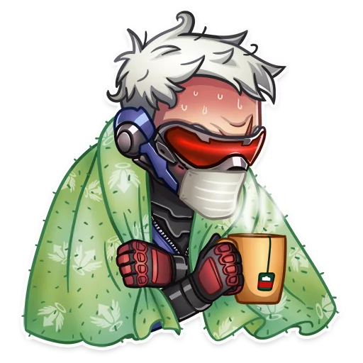 Стикер 8 из набора «Overwatch»