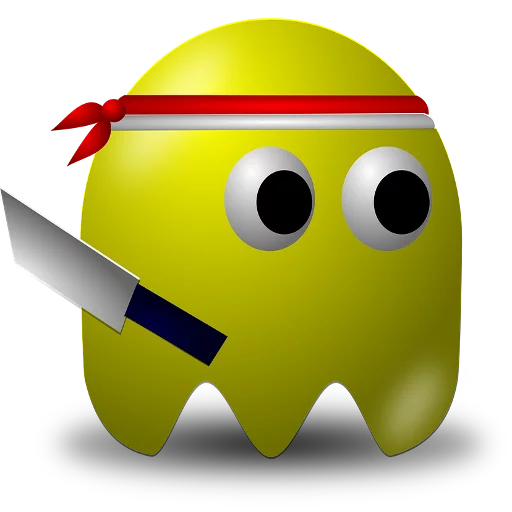 Стикер 15 из набора «pacman by @passion_stickers»