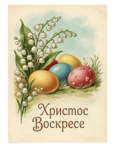 Стикер 20 из набора «Пасха 🐣 @emoji_from_katejka»