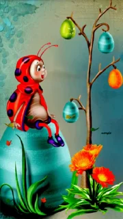 Стикер 20 из набора «Easter @TVstickers»