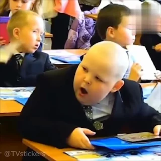 Стикер 1 из набора «School @TVstickers»