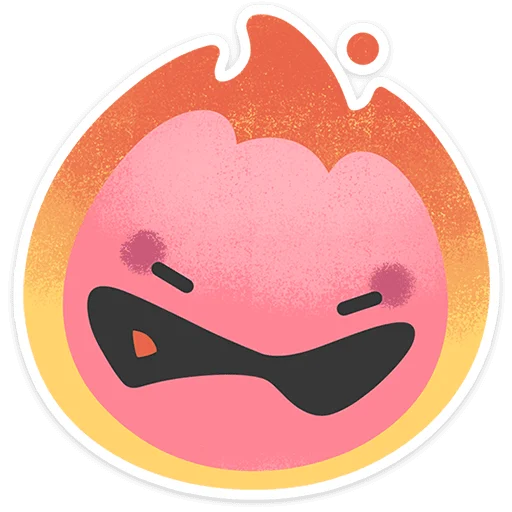 Стикер 17 из набора «Пашка-Тюльпашка • @TgSticker»