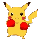 Стикер 16 из набора «Pikachu»