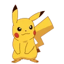 Стикер 19 из набора «Pikachu»