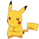 Стикер 20 из набора «Pikachu»