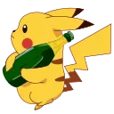 Стикер 10 из набора «Pikachu»