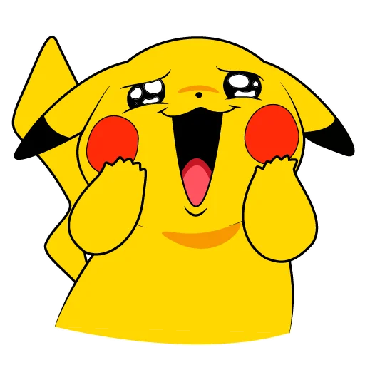 Стикер 14 из набора «Pika Pika»